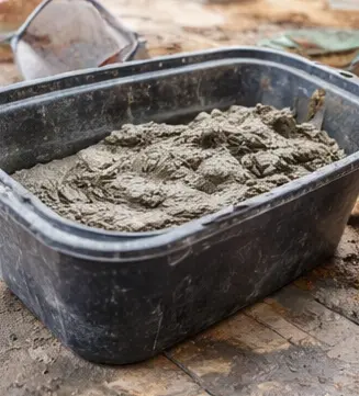 Réalisation mortier