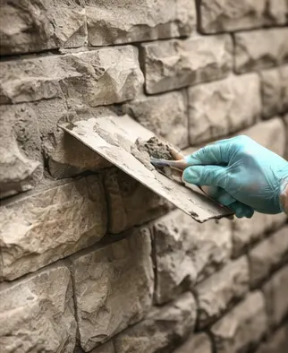 Réalisation mortier