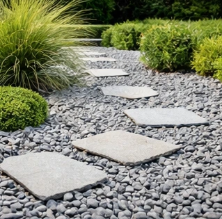 Réalisation gravier